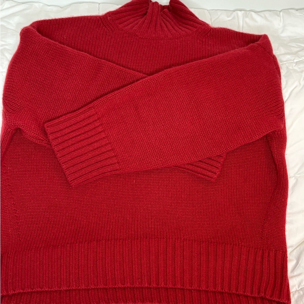 COS Red Turtleneck Sweater - Picture 4 of 10